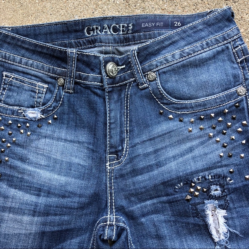 Grace In LA Jeans Size 26 - Picture 4 of 7
